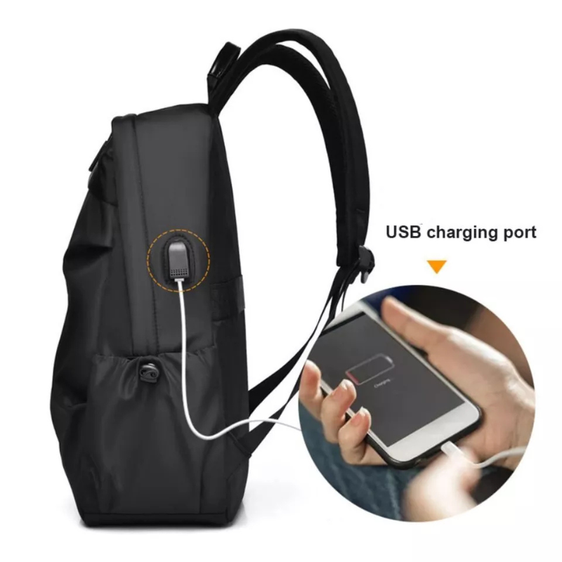 Large Waterproof Anti-Theft Charging Travel Backpack