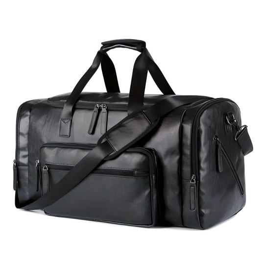 Mikael | Leather Duffle Bag For Men