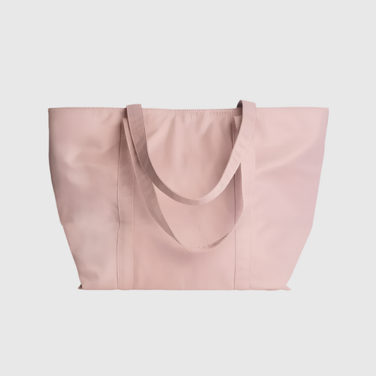 Pink Spacious Shopper Tote Bag