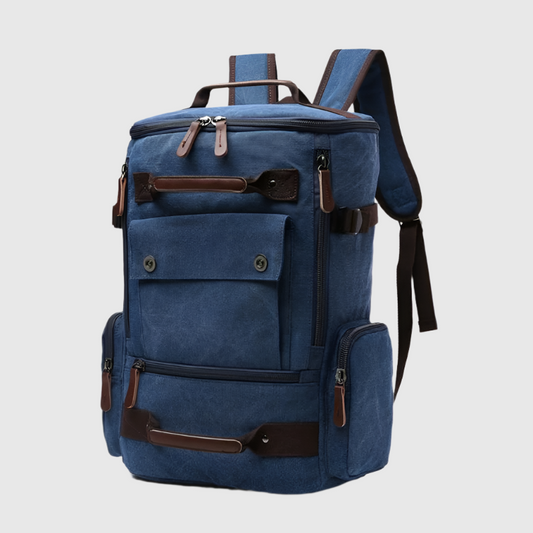 Spacious Vintage Canvas Travel Backpack | Waterproof and Fashionable