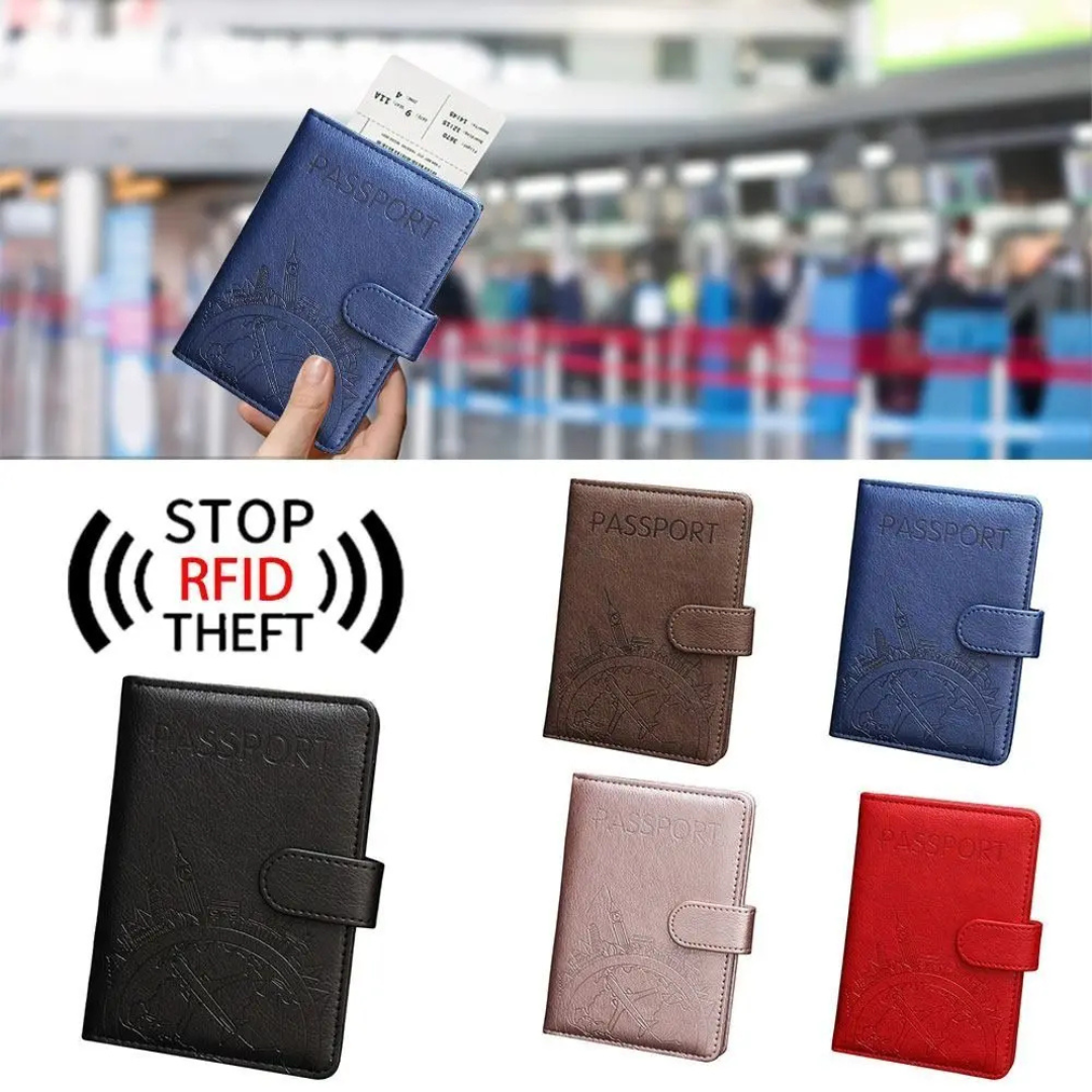 Thomas | RFID Leather Travel Wallet