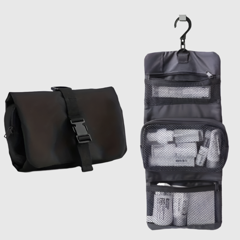 Portable Foldable Toiletry Kit Bag