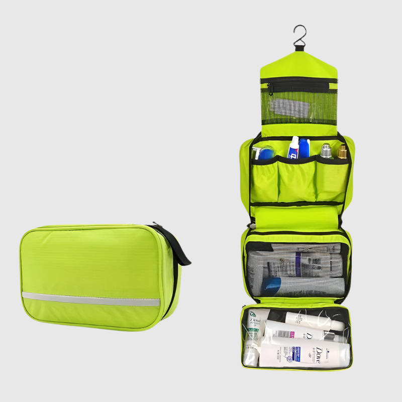 Travel-Friendly Hanging Toiletry Bag