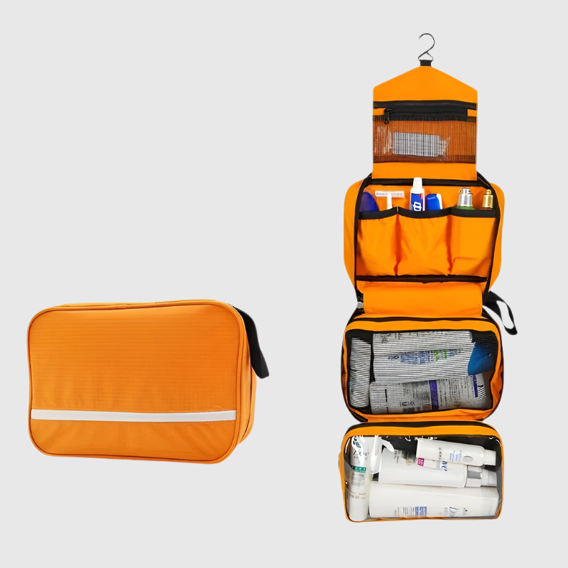 Travel-Friendly Hanging Toiletry Bag