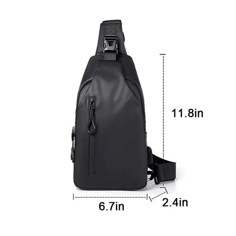 Water-Resistant Breathable Anti-Theft Crossbody Bag