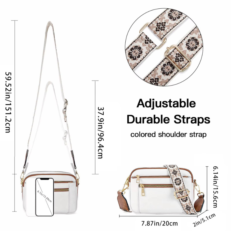 Elegant Women's Crossbody Bag with Modern Design