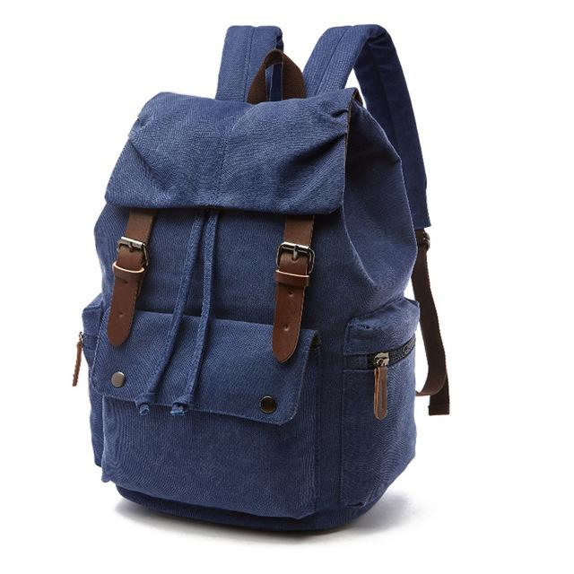 Classic Oversized Canvas Backpack | Timeless and Sturdy