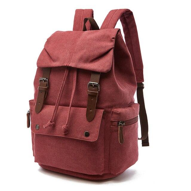 Classic Oversized Canvas Backpack | Timeless and Sturdy